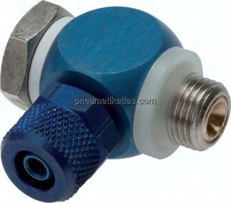 Drosselrückschlagventil G 1/8"-8x6mm, abluftregelnd (B)