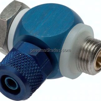 Drosselrückschlagventil G 1/8"-8x6mm, abluftregelnd (B)