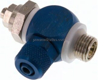 Drosselrückschlagventil G 1/8"-6x4mm, abluftregelnd (B)