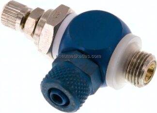 Drosselrückschlagventil G 1/8"-6x4mm, abluftregelnd (B)