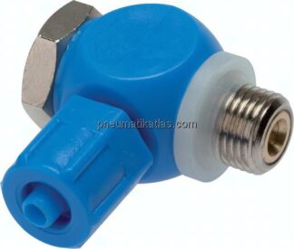 Drosselrückschlagventil G 1/8"-8x6mm, abluftregelnd (B)