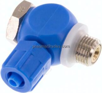 Drosselrückschlagventil G 1/8"-6x4mm, abluftregelnd (B)