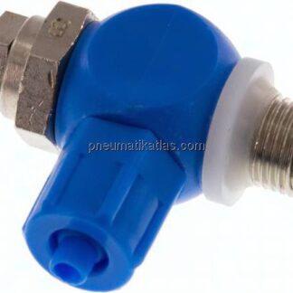 Drosselrückschlagventil G 1/8"-6x4mm, abluftregelnd (B)