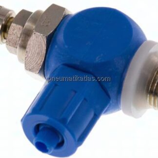 Drosselrückschlagventil G 1/8"-6x4mm, abluftregelnd (B)