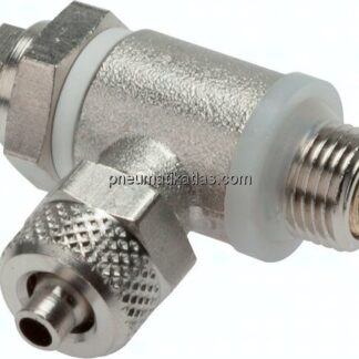 Drosselrückschlagventil G 1/8"-6x4mm, abluftregelnd (B)