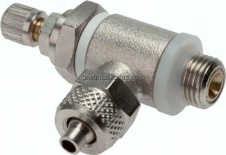 Drosselrückschlagventil G 1/8"-8x6mm, abluftregelnd (B)