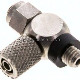 Drosselrückschlagventil M 5-4,3x3mm, abluftregelnd (B)