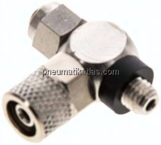 Drosselrückschlagventil M 5-6x4mm, abluftregelnd (B)
