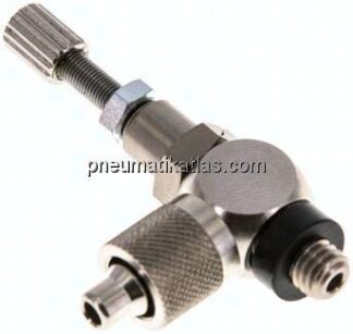 Drosselrückschlagventil M 5-6x4mm, abluftregelnd (B)