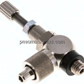 Drosselrückschlagventil M 5-6x4mm, abluftregelnd (B)
