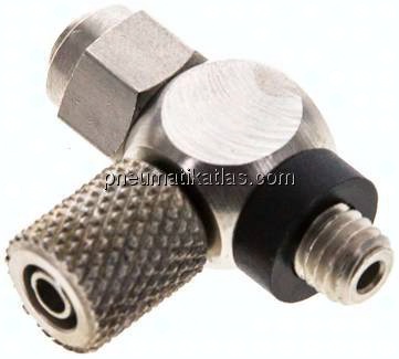 Drosselrückschlagventil M 5-4,3x3mm, zuluftregelnd (A)