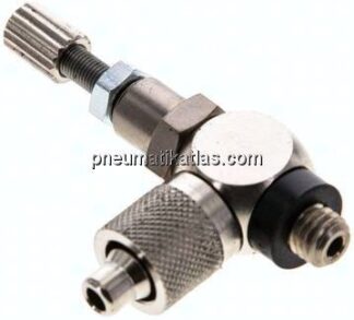 Drosselrückschlagventil M 5-6x4mm, zuluftregelnd (A)