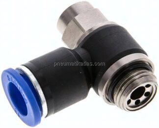 Winkel-Drosselrückschlagventil G 3/8"-12mm,abluftregelnd