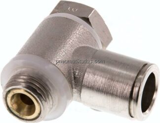 Winkel-Drosselrückschlagventil G 1/4"-10mm,zuluftregelnd