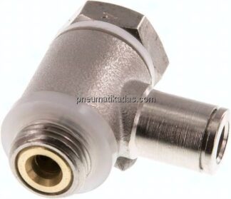Winkel-Drosselrückschlagventil G 1/4"-6mm,zuluftregelnd