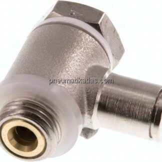 Winkel-Drosselrückschlagventil G 1/4"-6mm,zuluftregelnd