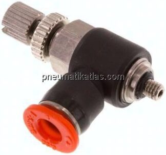 Mini-Winkel-Drosselrückschlagventile M 3-4mm