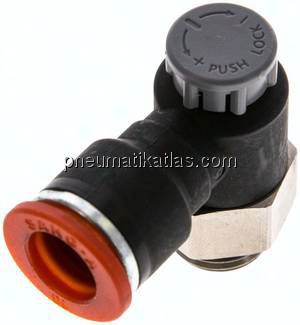 Kompakt-Drosselventil G 1/4"-10mm,zuluftregelnd