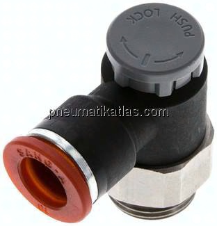Kompakt-Drosselventil G 3/8"-10mm,zuluftregelnd