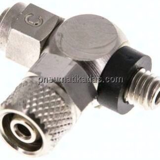 Drosselrückschlagventil M 5-6x4mm, zu- und abluftregelnd (C)