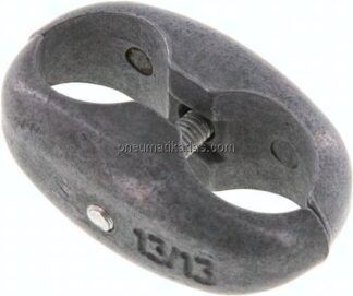 Doppelschlauchklemme für Gas-/ Sauerstoffschlauch 13mm