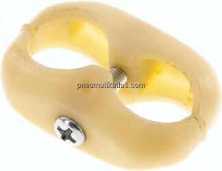 Doppelschlauchklemme für Gas-/ Sauerstoffschlauch 16mm