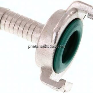 GK-Schlauchkupplung,13 (1/2")mm Schlauch, Edelstahl