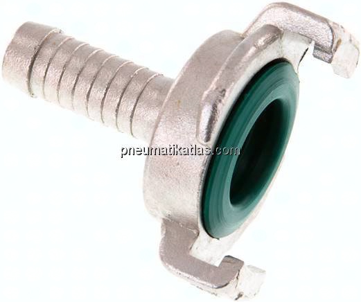 GK-Schlauchkupplung,13 (1/2")mm Schlauch, Edelstahl