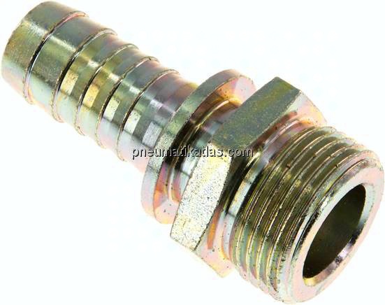 Gewindetülle, Sicherungsbund G 1"-19 (3/4")mm, Stahl verzinkt