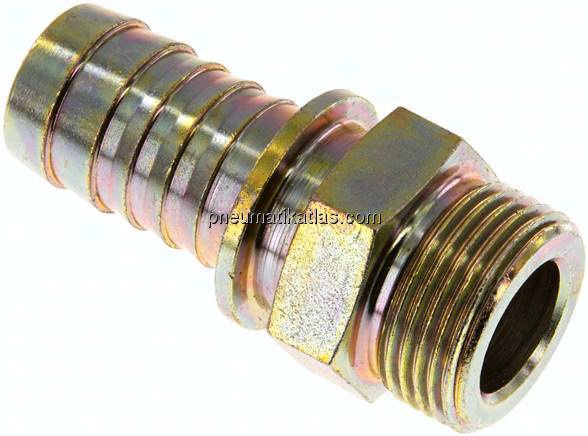 Gewindetülle, Sicherungsbund G 1"-25 (1")mm, Stahl verzinkt