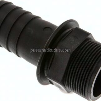 Gewindetülle G 1-1/2"-38 (1-1/2")mm, Polypropylen (schwarz)