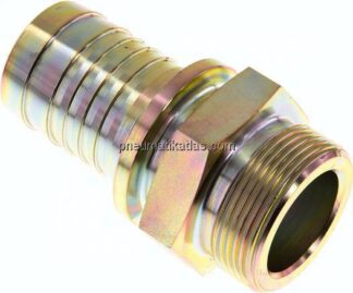Gewindetülle, Sicherungsbund G 1-1/2"-38 (1-1/2")mm, Stahl verzinkt