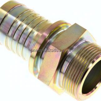 Gewindetülle, Sicherungsbund G 1-1/2"-38 (1-1/2")mm, Stahl verzinkt
