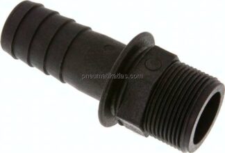 Gewindetülle G 1-1/4"-32 (1-1/4")mm, Polypropylen (schwarz)