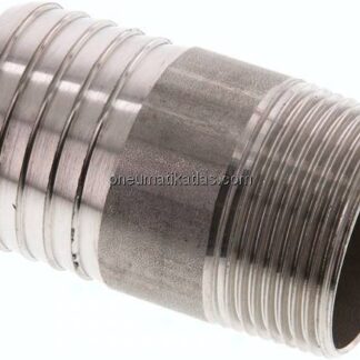 Gewindetülle ohne Bund R 1-1/4"-40mm, 1.4571