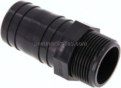 Gewindetülle G 1-1/4"-40mm, PVC-U