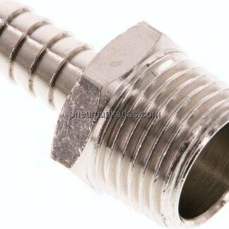 Gewindetülle R 1/2"-10mm, Messing vernickelt