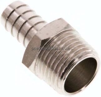 Gewindetülle R 1/2"-12mm, Messing vernickelt