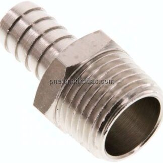 Gewindetülle R 1/2"-12mm, Messing vernickelt