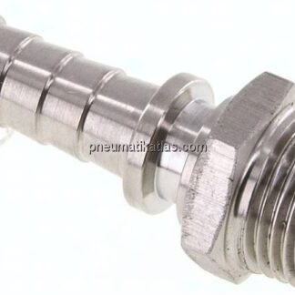 Gewindetülle, drehbar R 1/2"-13 (1/2")mm, 1.4301, PN 24