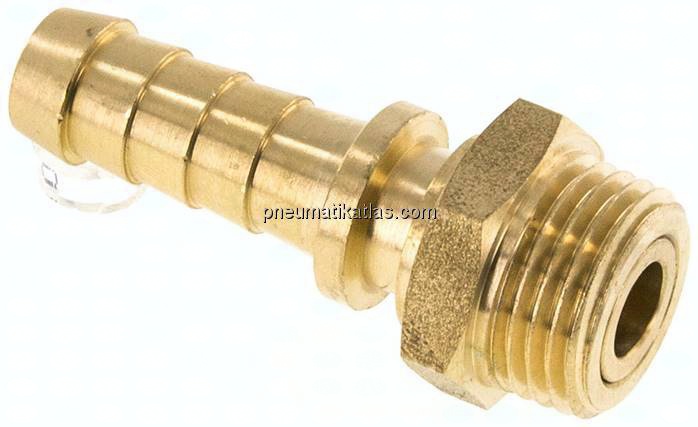 Gewindetülle, drehbar R 1/2"-13 (1/2")mm, Messing, PN 24