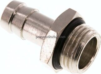 Gewindetülle mit O-Ring G 1/2"-13 (1/2")mm, Messing vernickelt
