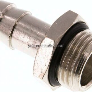 Gewindetülle mit O-Ring G 1/2"-13 (1/2")mm, Messing vernickelt