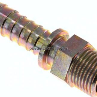 Gewindetülle, Sicherungsbund G 1/2"-13 (1/2")mm, Stahl verzinkt