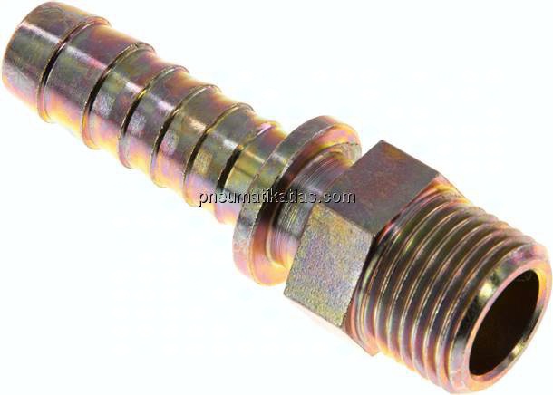 Gewindetülle, Sicherungsbund G 1/2"-13 (1/2")mm, Stahl verzinkt
