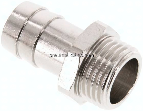 Gewindetülle G 1/2"-16 (5/8")mm, Messing vernickelt