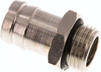 Gewindetülle mit O-Ring G 1/2"-19 (3/4")mm, Messing vernickelt