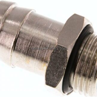 Gewindetülle mit O-Ring G 1/2"-19 (3/4")mm, Messing vernickelt