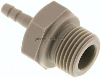Gewindetülle G 1/2"-4mm, Polypropylen (beige)