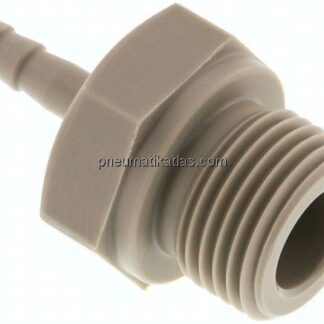 Gewindetülle G 1/2"-4mm, Polypropylen (beige)